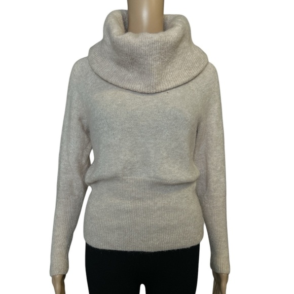 ESPRIT Women's Off-the-Shoulder Knit Sweater - Beige - Picture 1 of 5